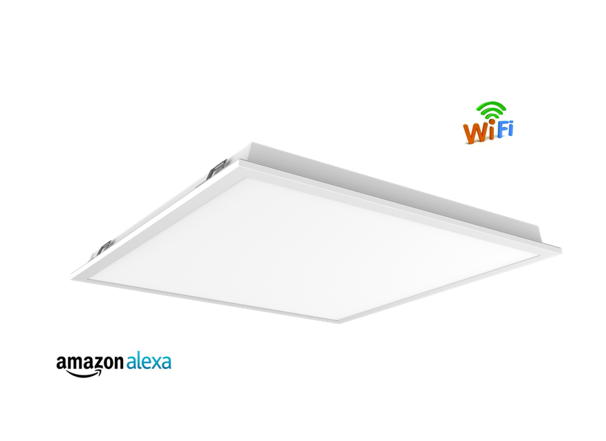 Recessed Mounted Back-lit Panel Smart  Light With WiFi